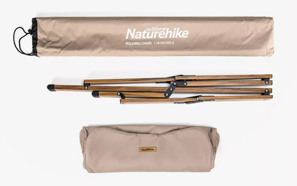 Кресло туристическое Naturehike MW01, складное, КМФ, до 120 кг.