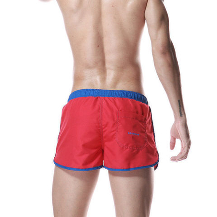 Мужские шорты спортивные красные Seobean Running Athletic Red