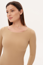 Боди с длинным рукавом