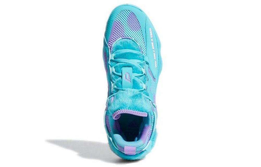 Кроссовки Monsters X Adidas Dame 7 Extply "Sulley"