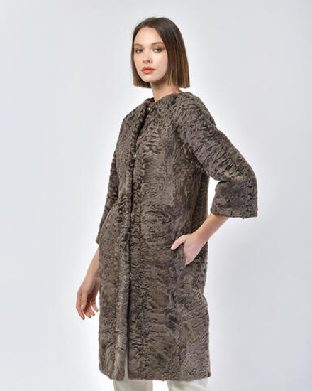 Шуба из каракуля