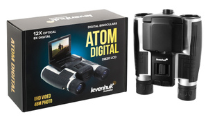 Бинокль цифровой Levenhuk Atom Digital DB20 LCD 12x32
