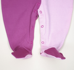 Комбинезон Люблю играть (сиреневый)