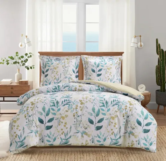 Комплект постельного белья MCotton 1.5-спальный микро-сатин 6241-1+6241а-1 Фолио