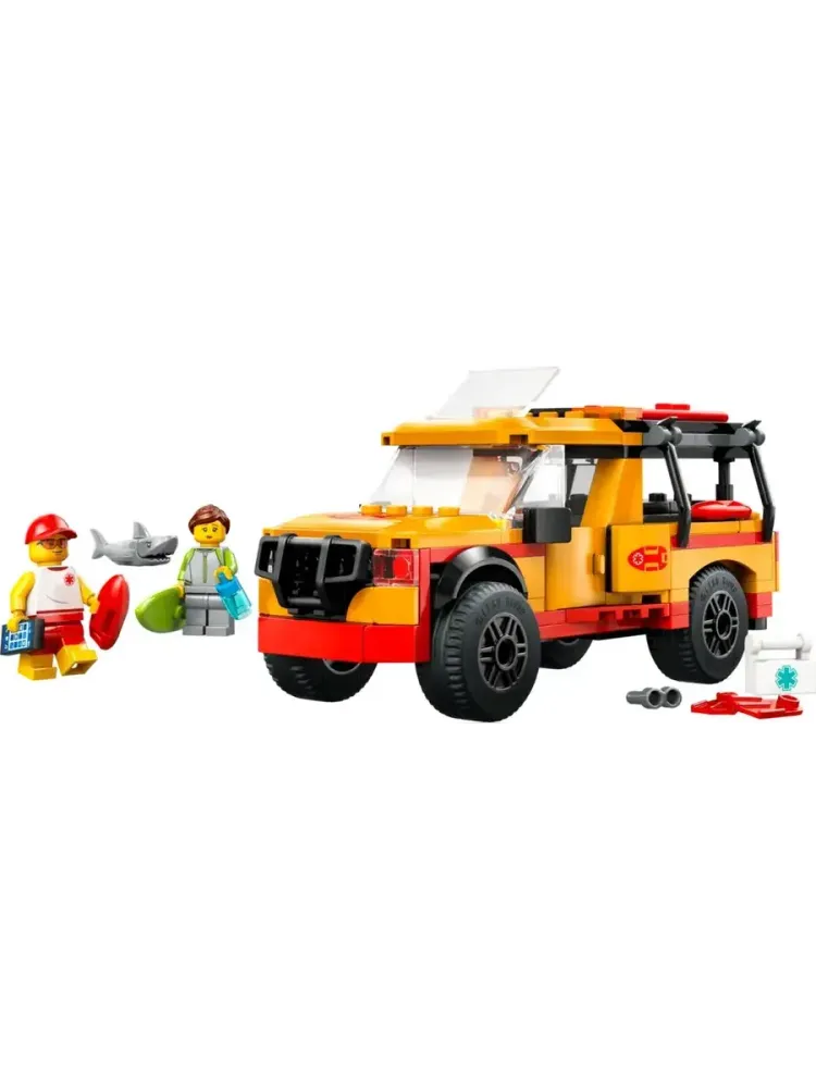 Конструктор LEGO Сity 60453 Cпасательный автомобиль на пляже