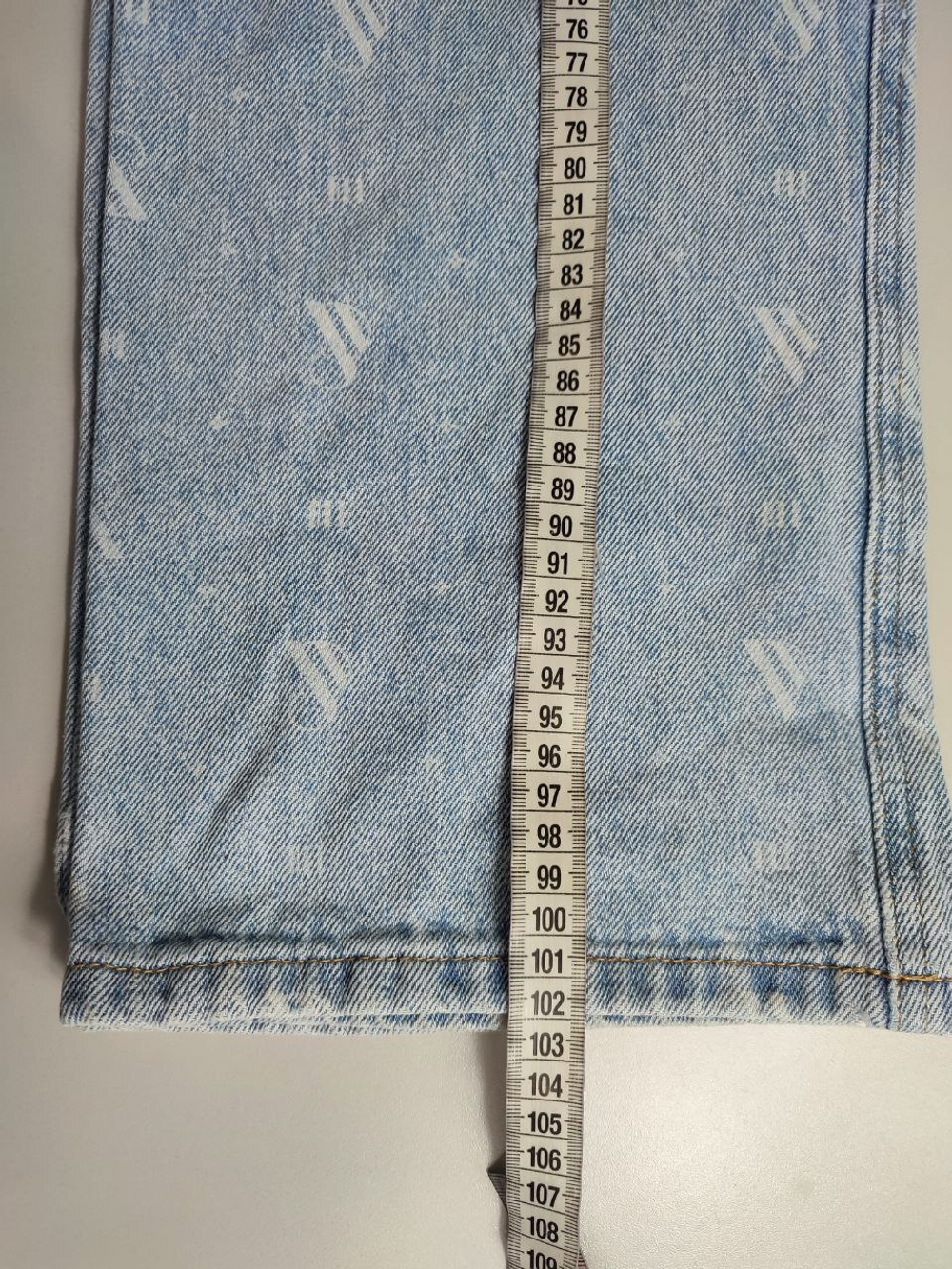 Джинсы OSTIN голубые летние 42-44 размер