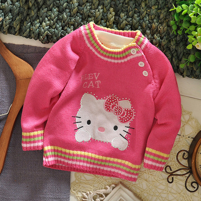 Свитер детский с принтом Hello Kitty