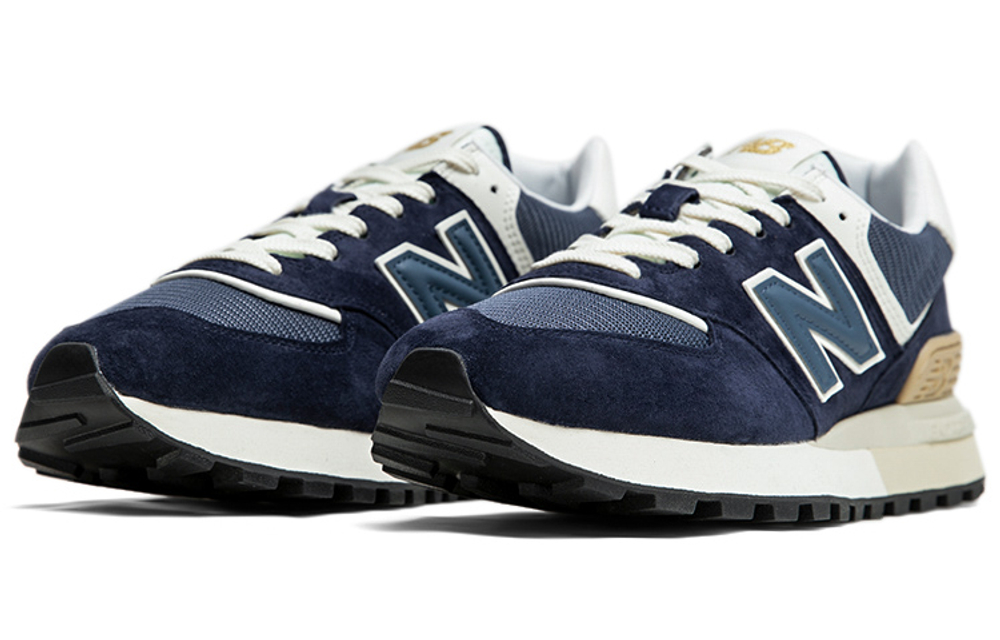 574 New Balance Legacy 'Navy Angora'