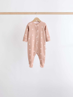 Комбинезон / Cлип для малышей Next K79-495, 7 шт., Молочный, Розовый, Бежевый