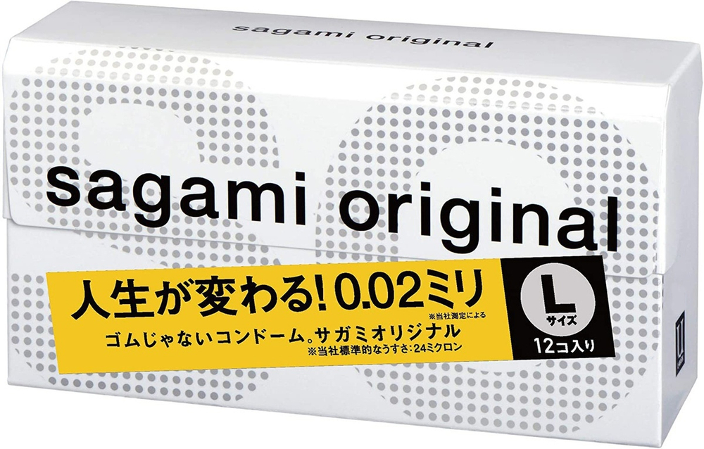 Sagami Original 002 L-Size - Презервативы полиуретановые, 10шт.