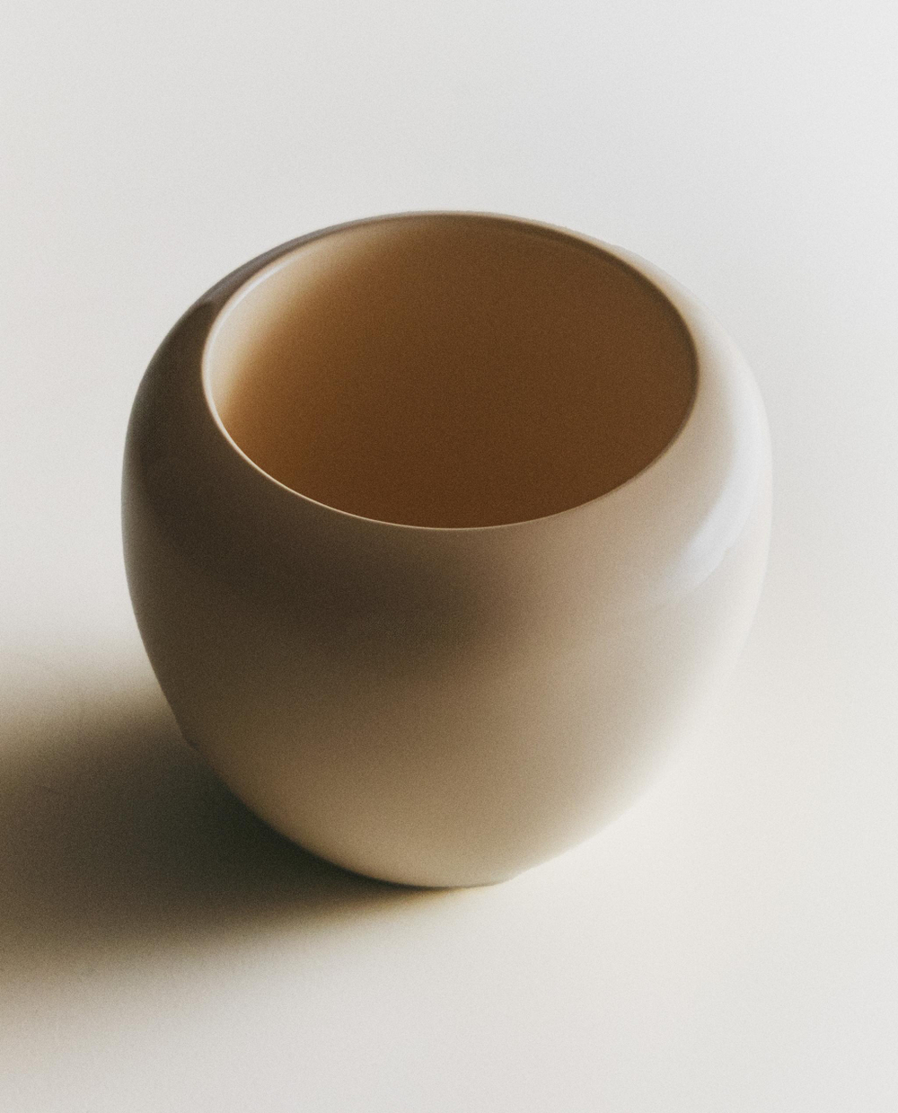 Zara Home Ваза из керамики, цвет бежевый, 13 см