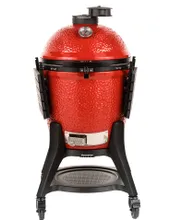 Керамический гриль Kamado Joe Classic III, 46 см (красный), с ножками и столиками