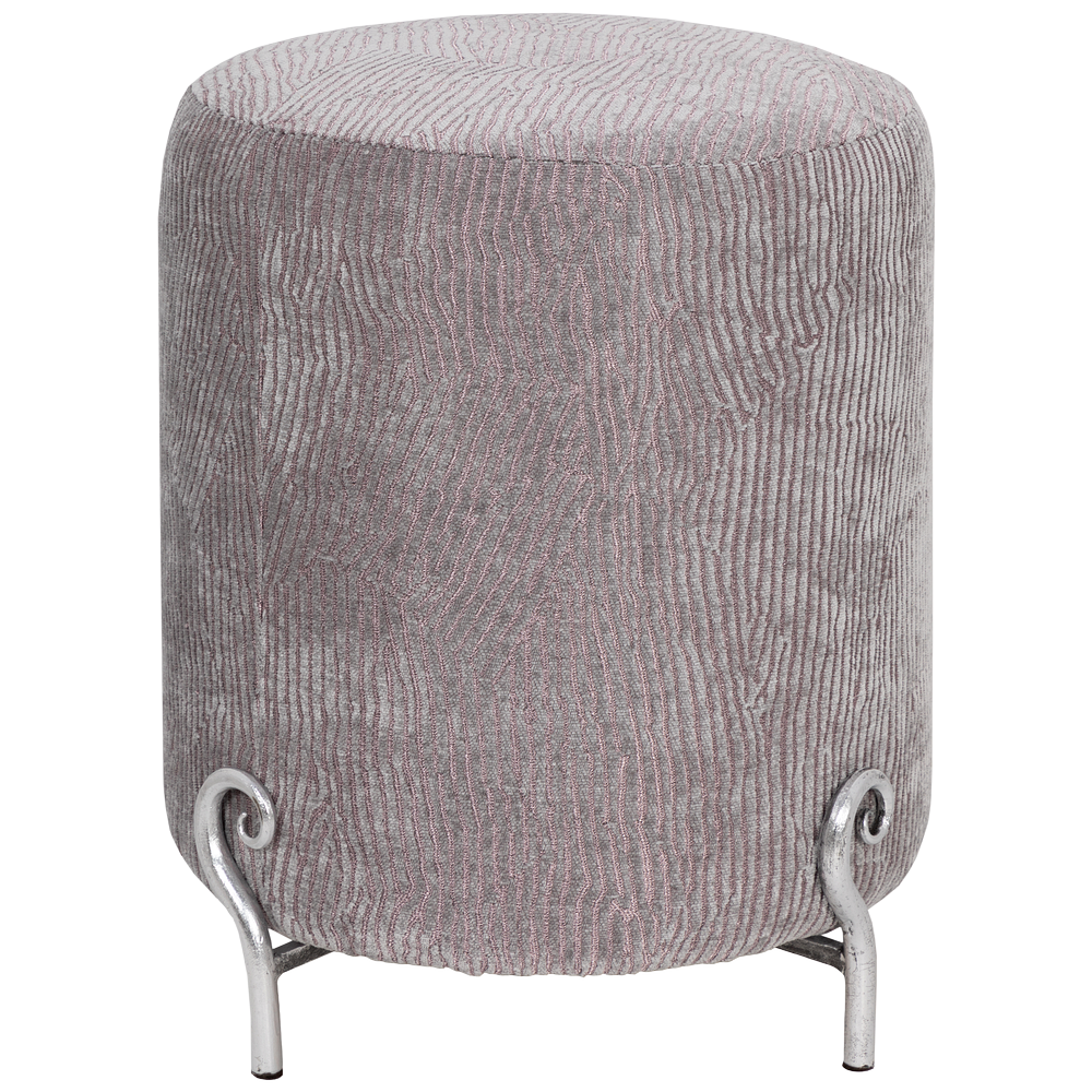 Банкетка Шарман silver-rose Серебро