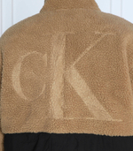 двусторонняя куртка reversible sherpa CALVIN KLEIN JEANS - коричневый(J30J321914)