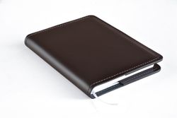 ежедневник а5 из коричневой кожи