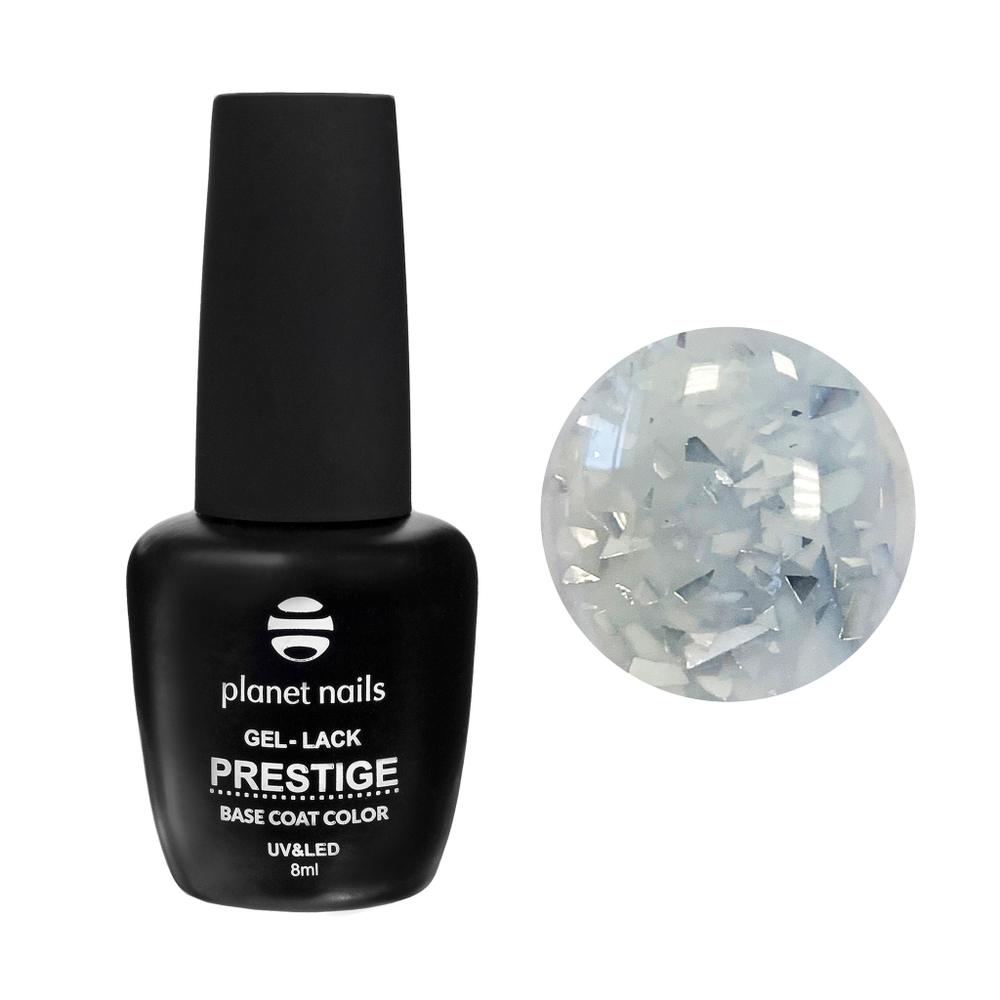 Planet Nails Камуфлирующая база BASE POTAL 915 Silver, 8мл