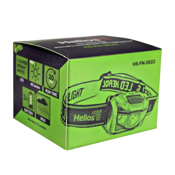 Фонарь налобный Helios  HS-FN-3022