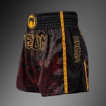 Шорты Venum Quetzal Fury Muay Thai black/fury red/tangerine