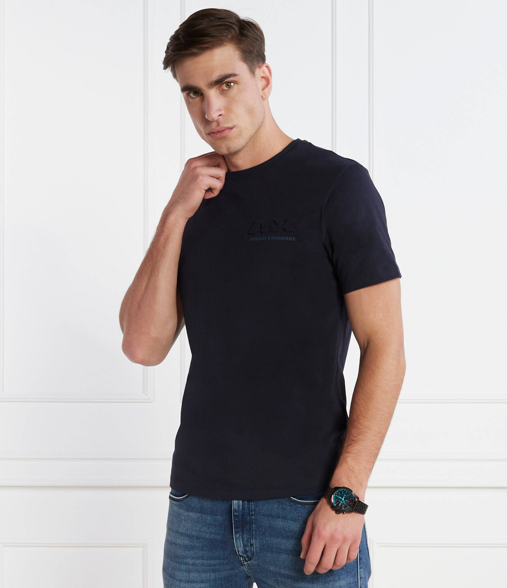 Футболка Armani Exchange - темно-синий(3DZTAG ZJ9TZ)