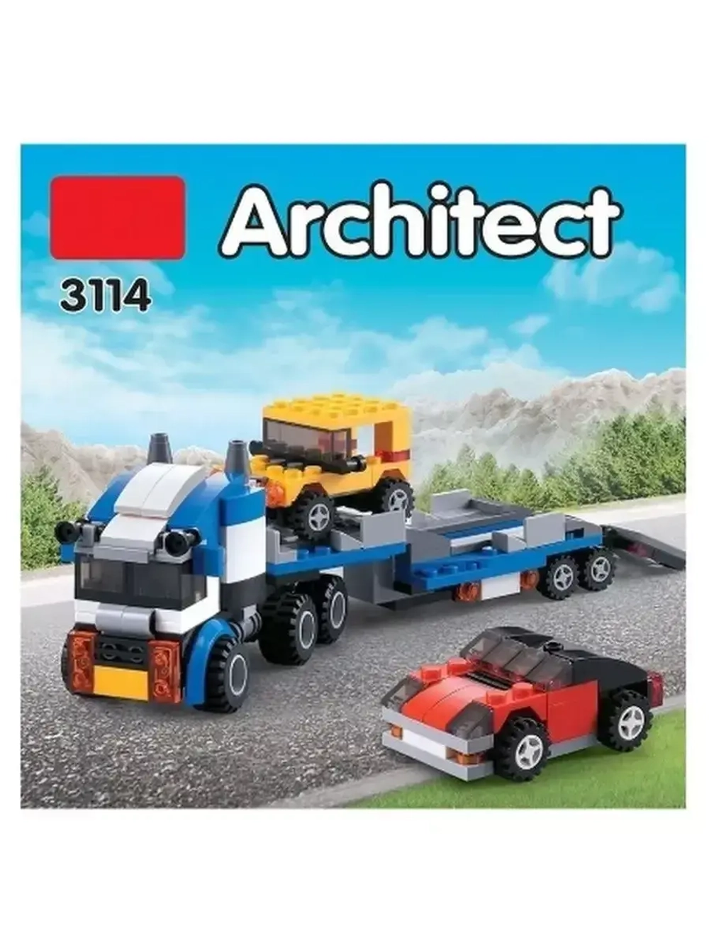 Конструктор Creator Автовоз 3 в 1 264 детали 3114