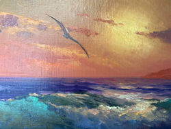 Беляев В. В. Пейзаж. Холст, масло. Россия. 2022 г.