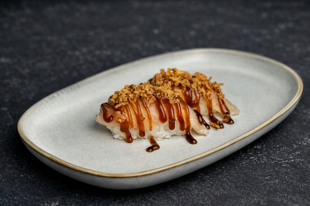 Суши с морским окунем изумидай (2 шт)