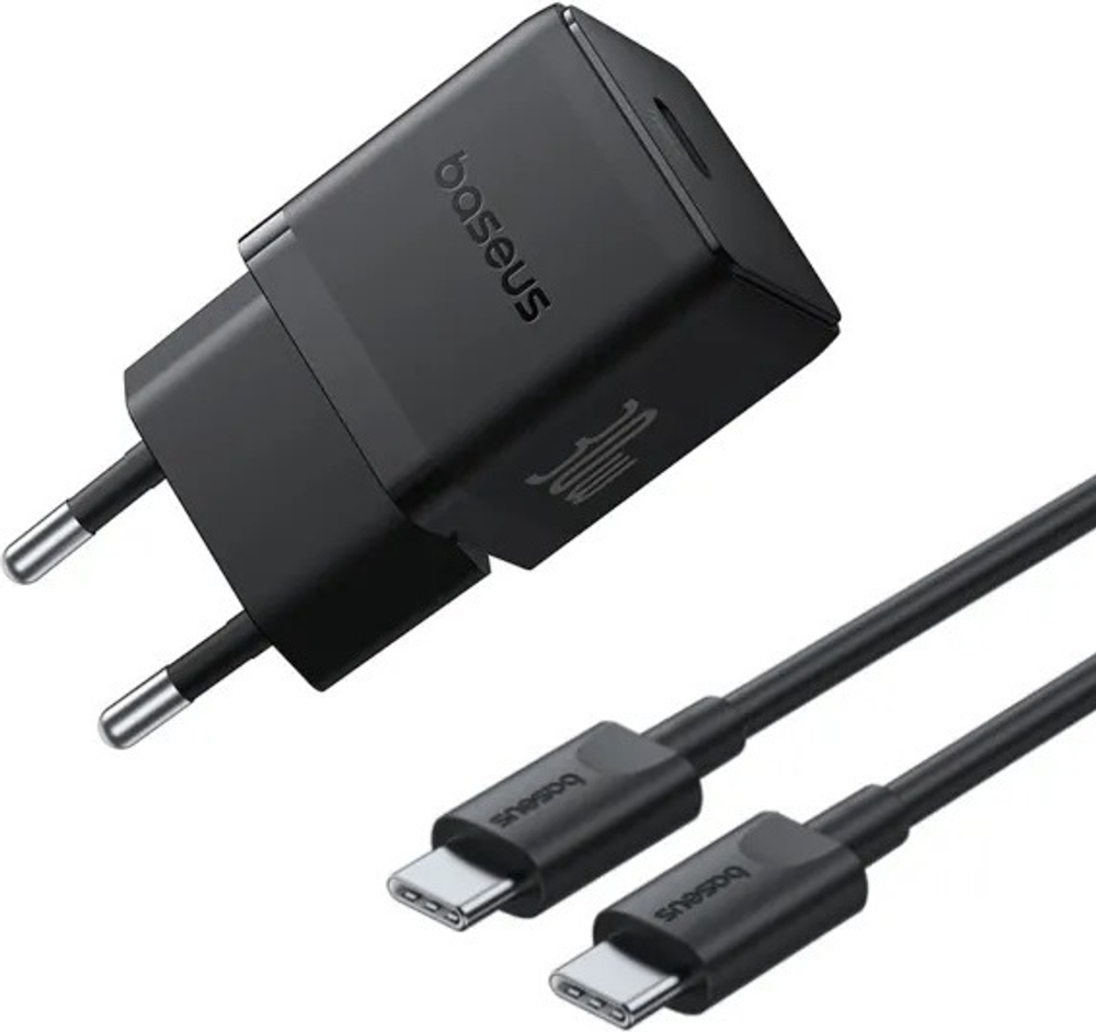 Зарядное устройство Baseus Palm USB Type-C черный