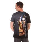 Мужская футболка темно-серая с принтом Sesmik by Vlad Sedov VS001/VS0034