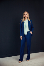 22183 Блузка женская (бирюзовый)