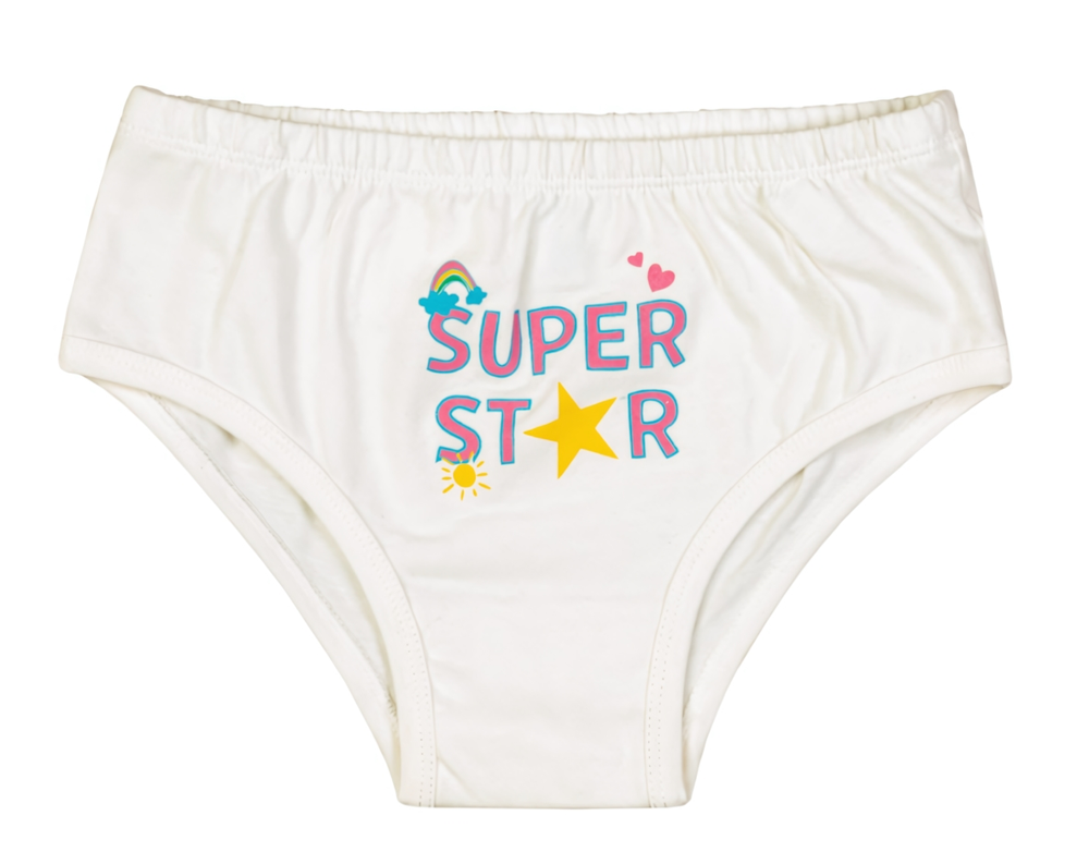 Трусы для девочек р. 116 экру T30KLP-6/10 (Takro), 1 шт.