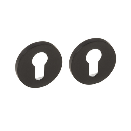 Накладка Fuaro (Фуаро) на цилиндр ET.R.ZLR52 BL-24 черный