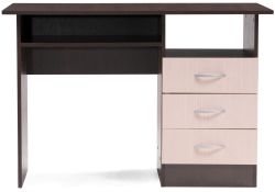 Стол письменный Бриз 110х60х75 ЛДСП венге / дуб белфорт