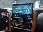 Магнитола для Infiniti QX80 / QX56 2010-2024, Nissan Patrol Y62 (поддержка Bose, 360 и мониторов) - Carmedia ZH-N1401 монитор 14", Android 12, 8/128Гб, CarPlay, 4 SIM-слот, беспроводная зарядка