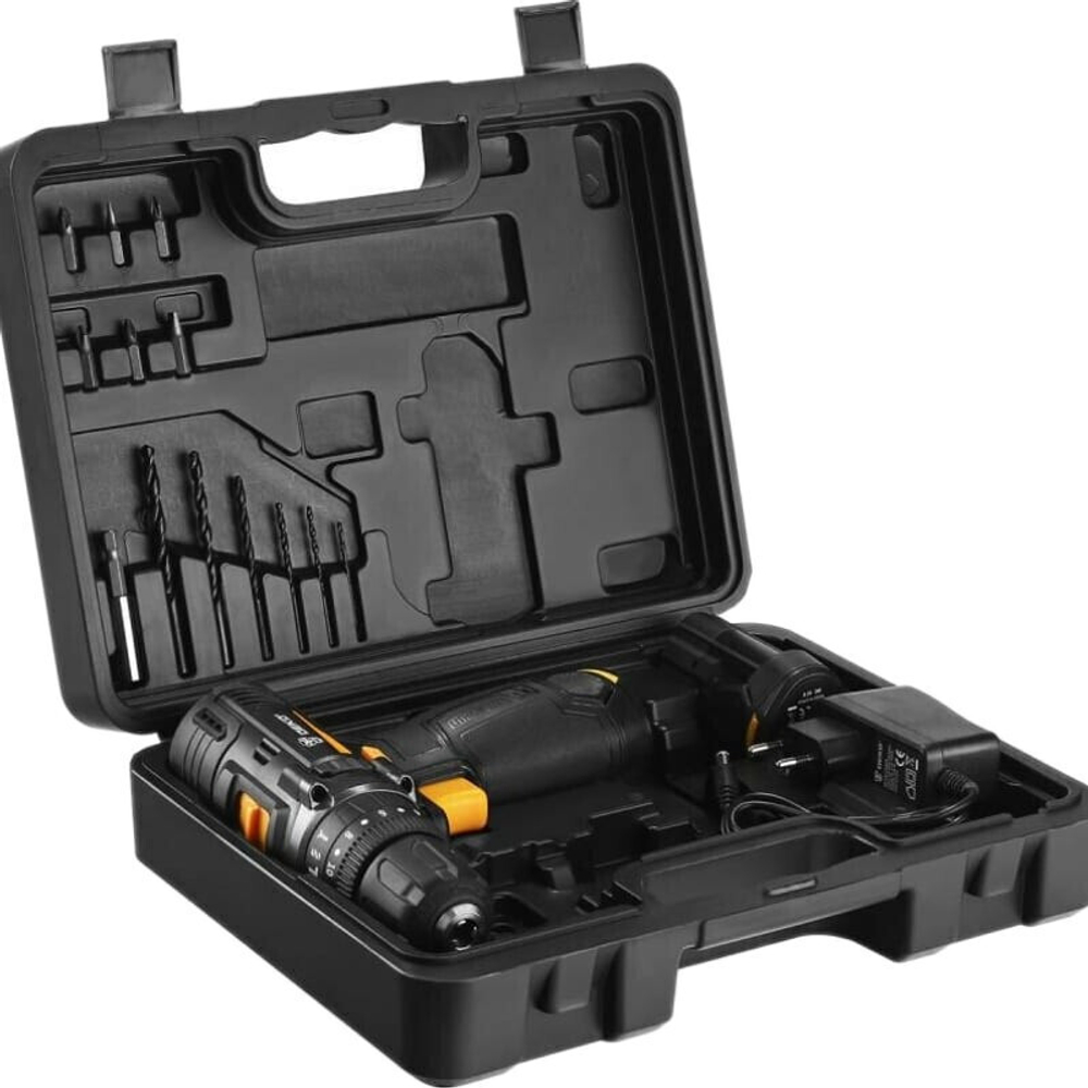 Дрель-шуруповерт аккумуляторная Deko GCD12DU Set4