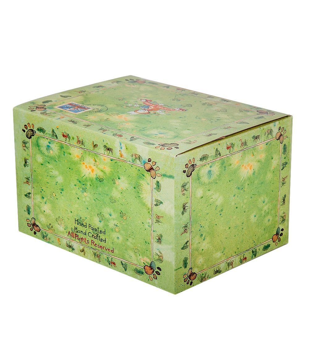 FG-6198-XD Фигура мал. Лягушка «Подарок для тебя» (Sealmark)