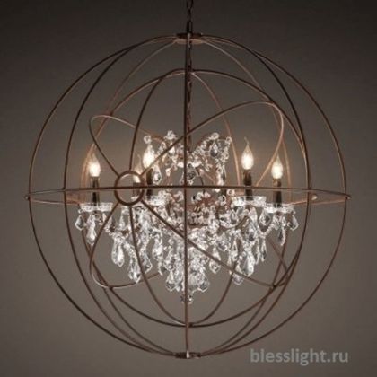 Люстра Foucault's orb crystal 8031–8A