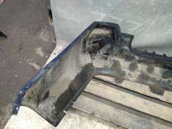 Бампер задний Chevrolet Tahoe 4 14-21 Б/У Оригинал 23258979 ANH05016