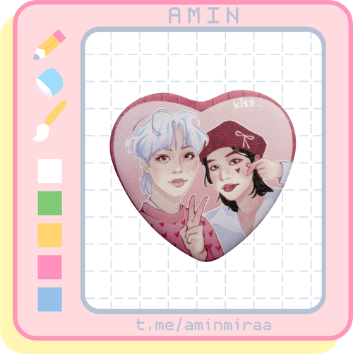 Плюшка / Значок #04 / STRAY KIDS