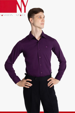 Рубашка Regular-Fit красное вино