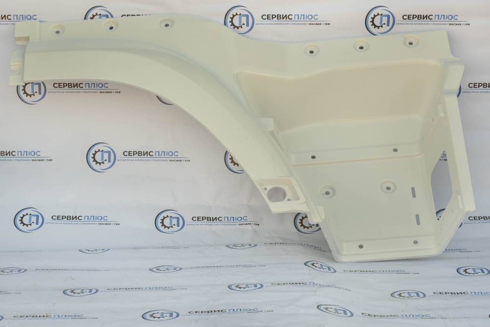 Крыло БЕЛОЕ SHAANXI SHACMAN X3000 длинное с подножкой правое DZ14251240012