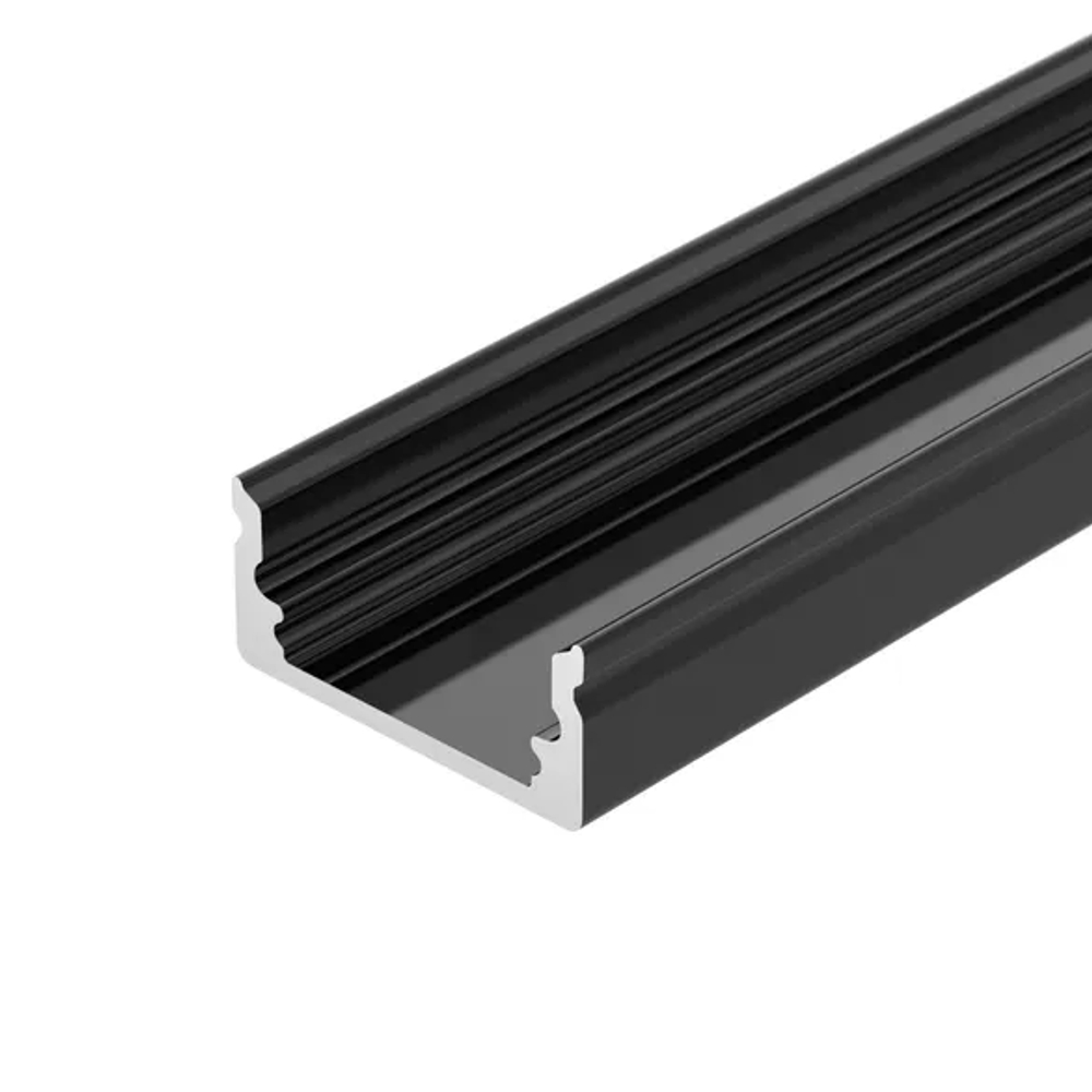 Профиль LINE-1708-2000 ANOD BLACK (Arlight, Алюминий) 040299