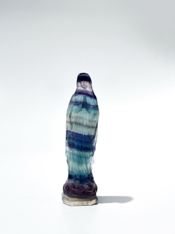 Статуэтка Дева Мария из флюорита