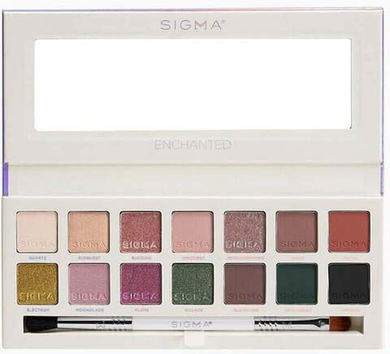 Sigma Beauty Enchanted Eyeshadow Palette Сияющие тени для век 12 оттенков