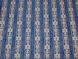 Жаккард Эстель полоса синий