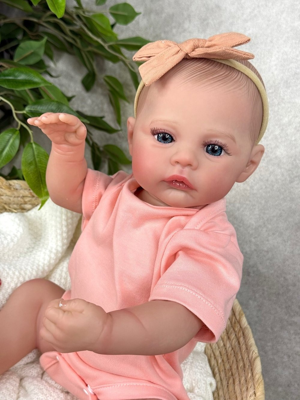 Кукла Реборн виниловая 48см в пакете (FA-822)