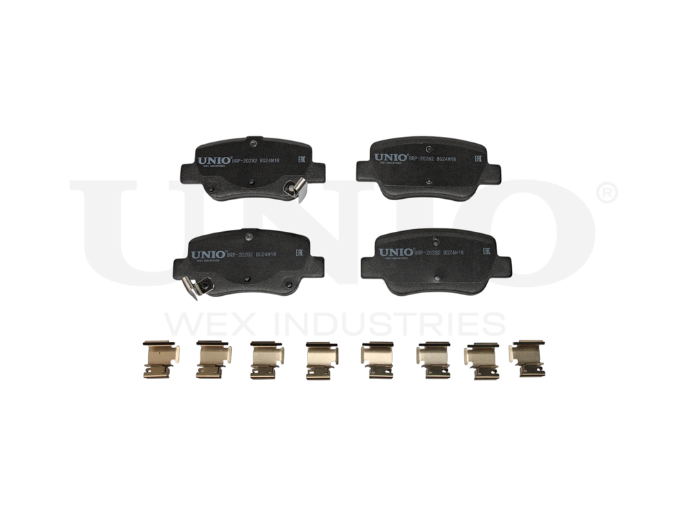 Колодки тормозные диск. задние UNIO BRP-20282