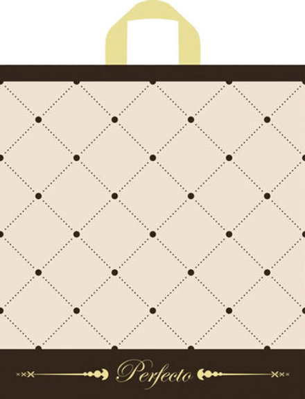 Пакет 46*42см (95мк) с петлевой ручкой "Перфекто Шик" ПВД