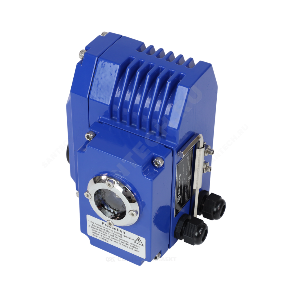 Электропривод четвертьоборотный Q-030 F03/F05/F07 9х9 квадрат 220В Benarmo