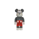 Дизайнерские игрушки BE@RBRICK ,BE@RBRICKvv CRYSTAL DECORATE MICKEY MOUSE R&W Ver. 400％, 1643289-604022048