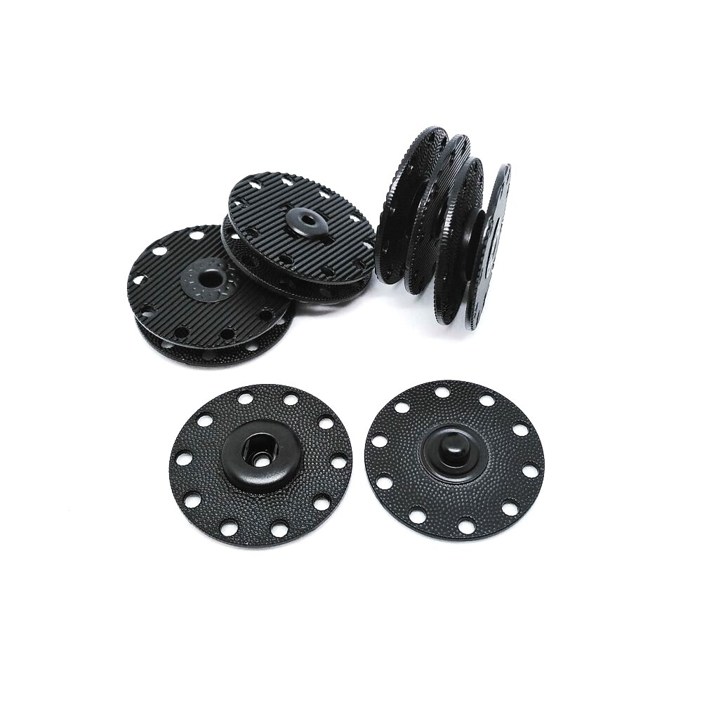 МЕ К-12 Кнопка пришивная 28мм (Black; 10702070/110120/0005239, КИТАЙ)